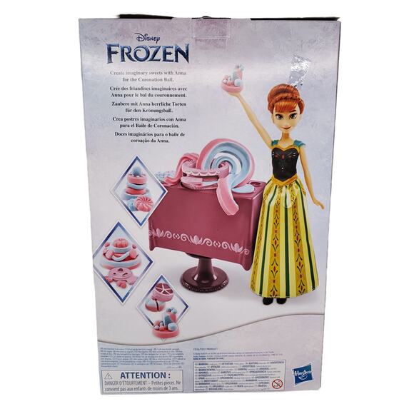 Disney Frozen Anna's Dessert Decorator Play-Doh Set Anna Doll Set RARE HTF - Picture 6 of 9